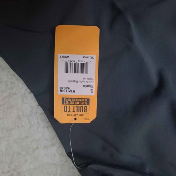 Carhartt Force Women's Size Small Modern Fit Scrubs Top - Picture 2 of 5